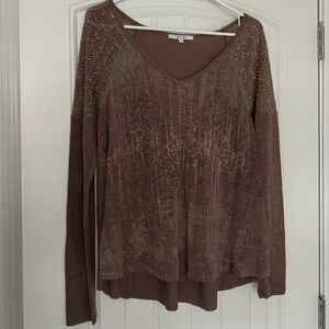 Miss Me long sleeve blouse